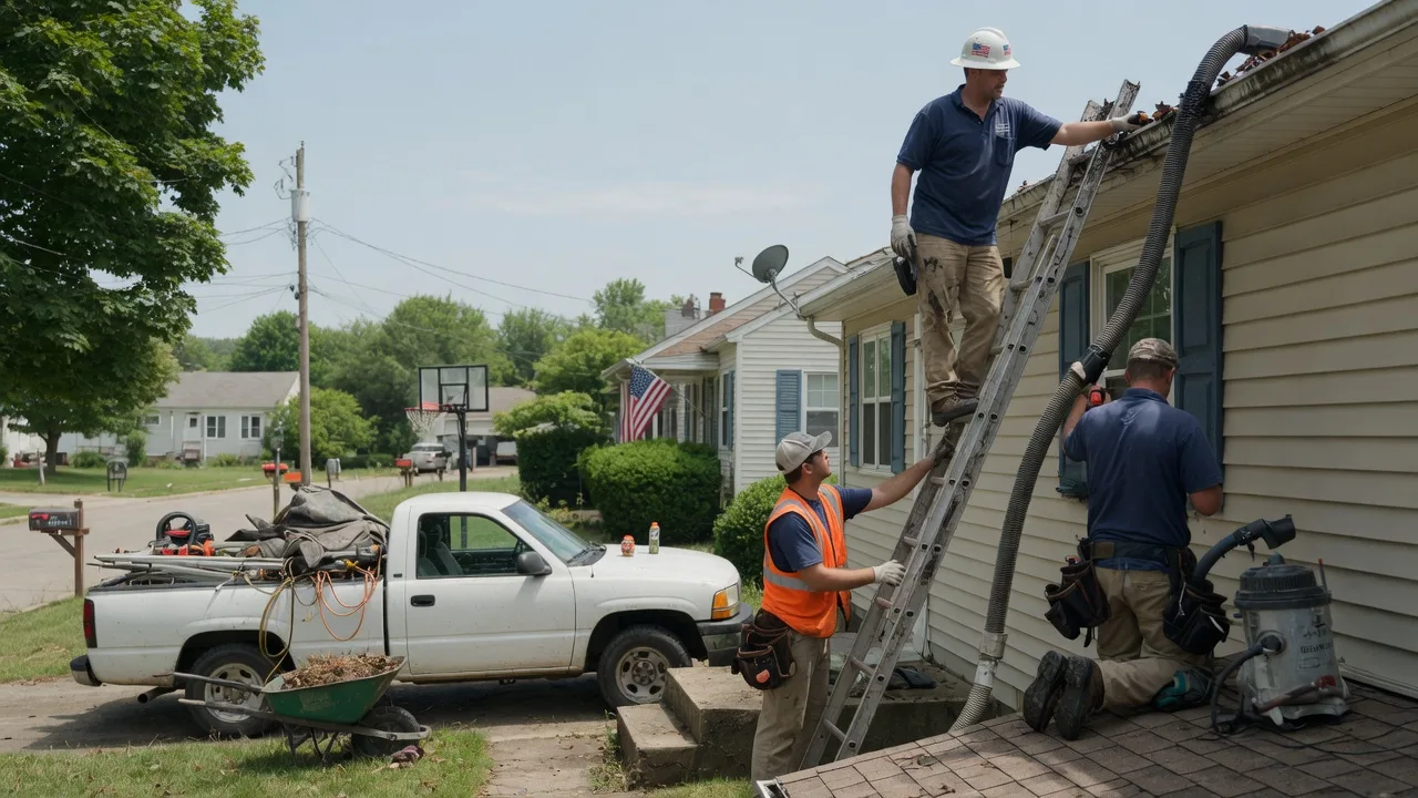 Gutter Installation in Hettick, IL near me